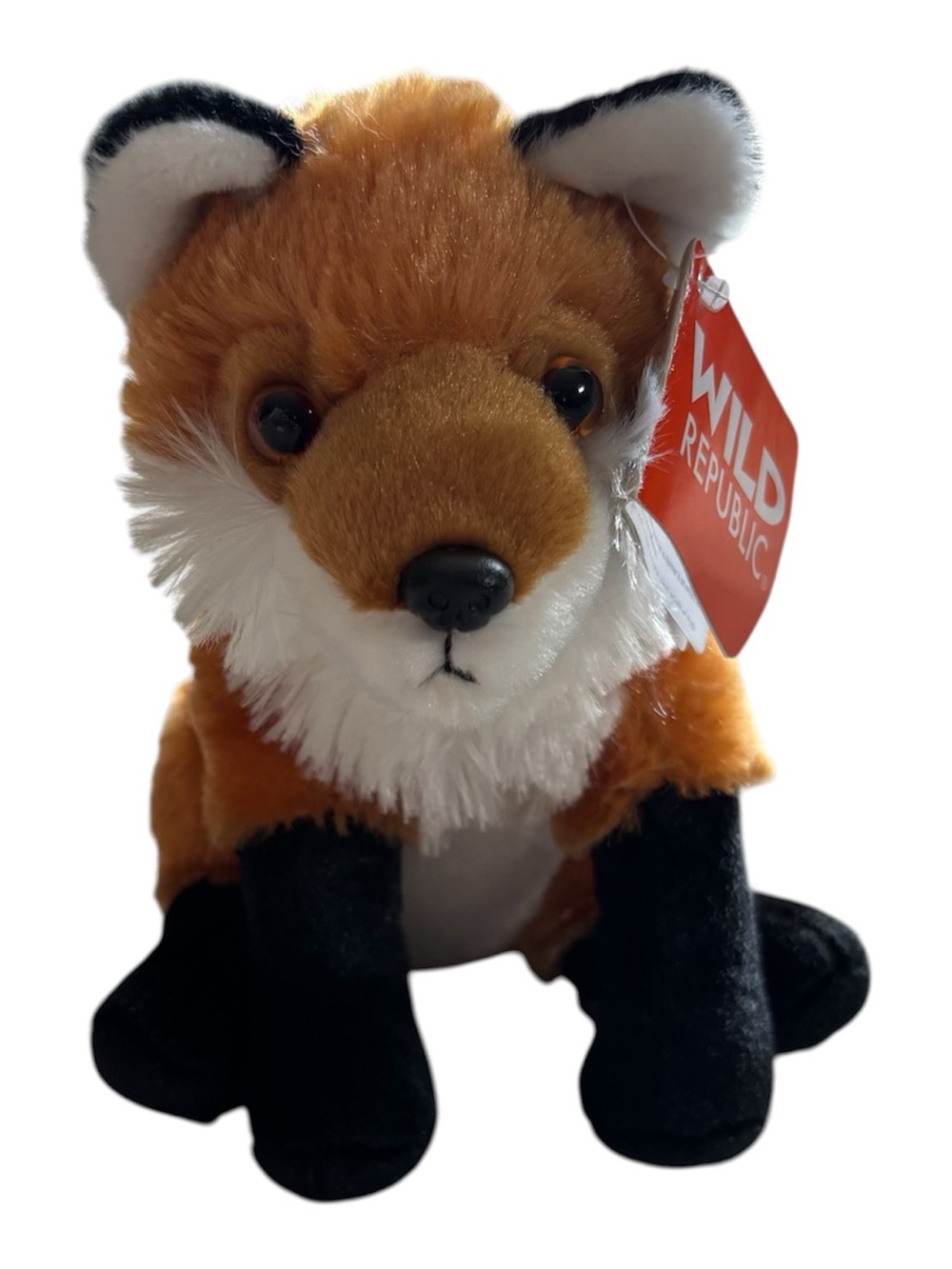 Wild Republic Red Fox Plush Stuffed Animal Realistic Fox Toy 12” NWT
